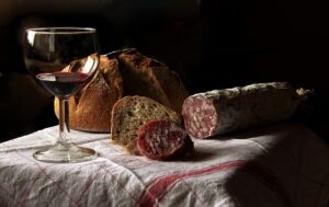 brunello con salumi