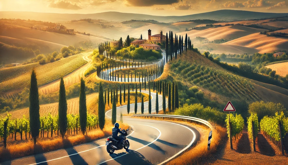 5 Itinerari in Moto tra le Colline Toscane