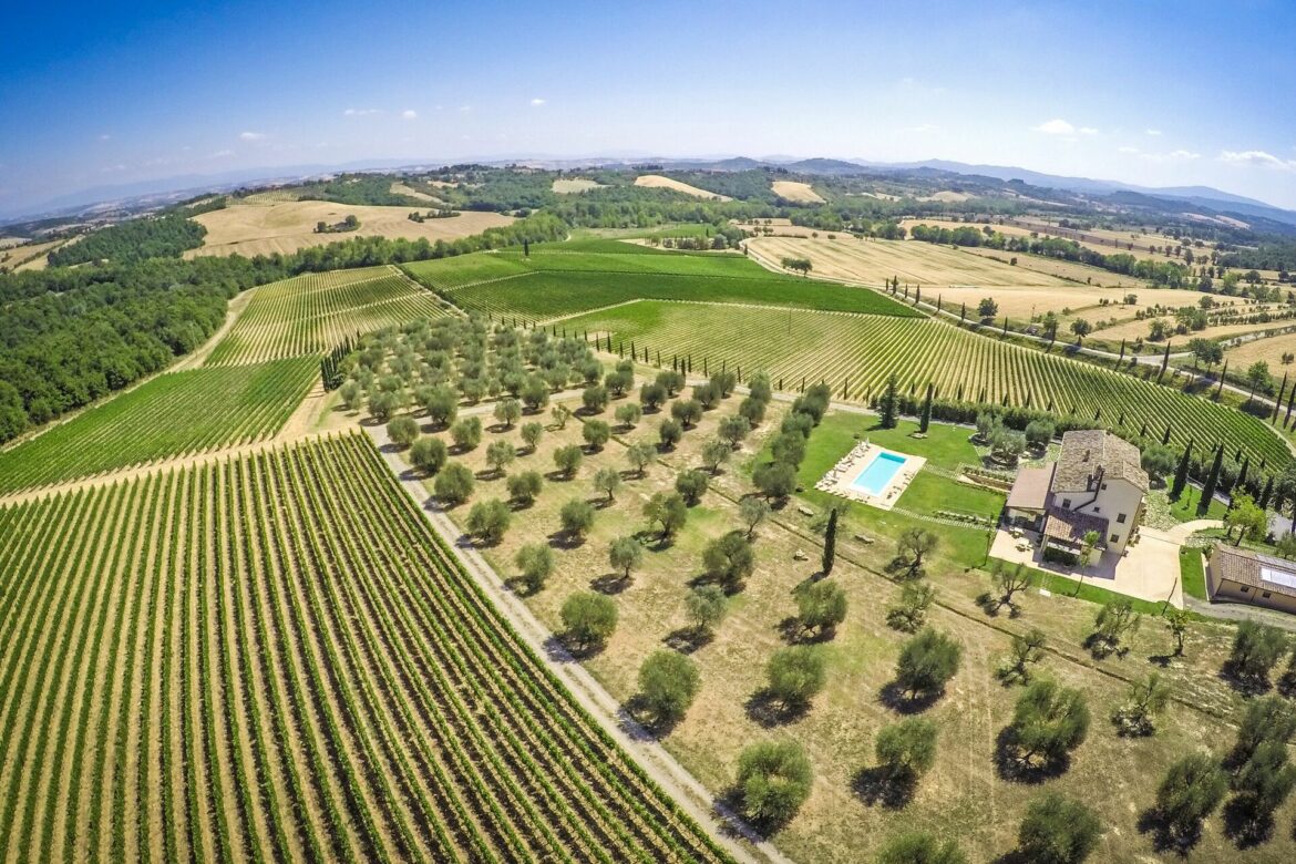 luxury villas Val d’Orcia