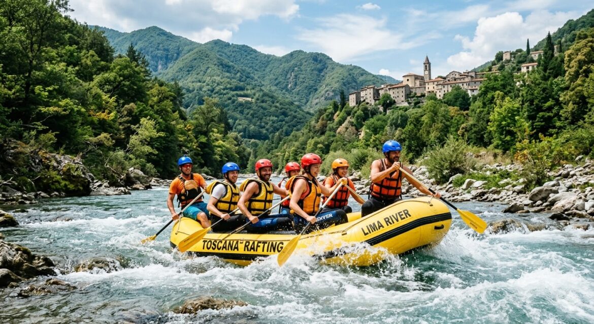 Rafting in Toscana