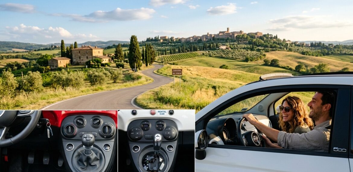 automatic car rental Italy