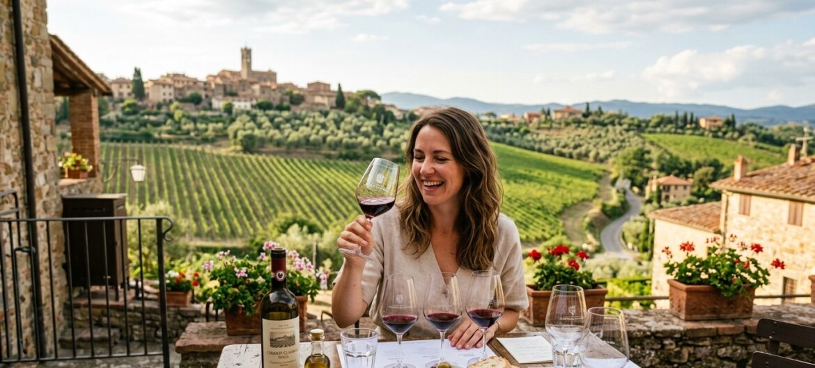 degustazione vini greve in chianti