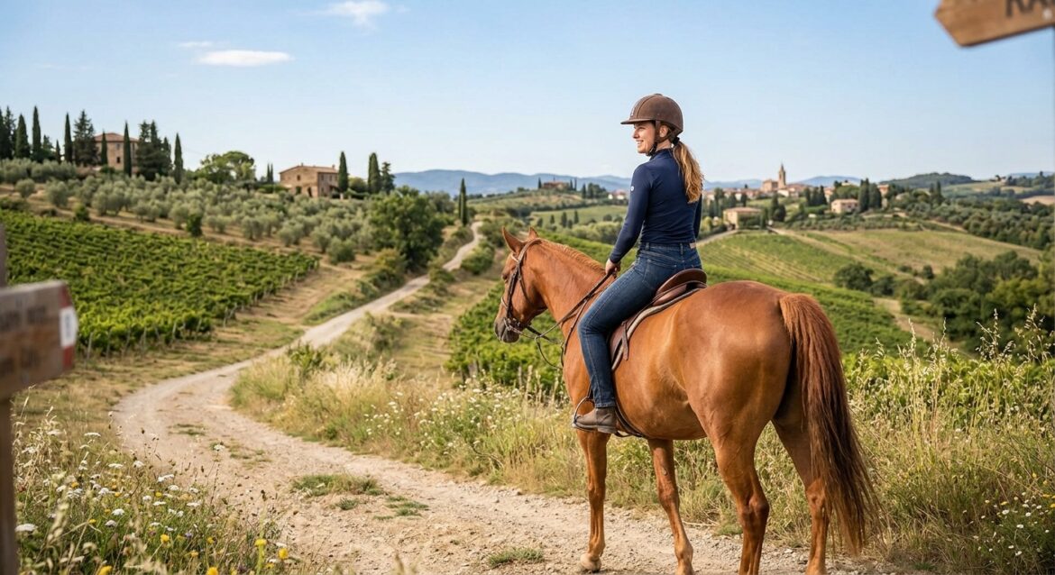 horseback riding pisa